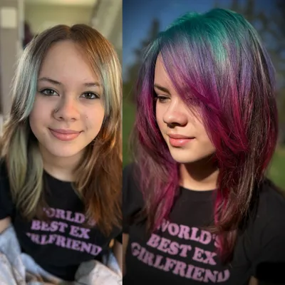 Vivid dimensional color transformation